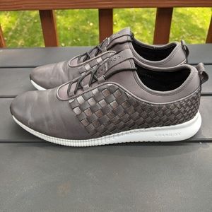 Cole Haan Grand ØS Gray Silver Leather Sneakers 6